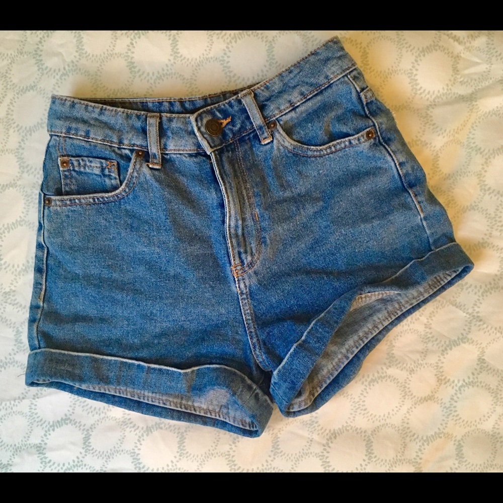 High waisted Denim Shorts